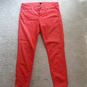 Mother cropped jeans